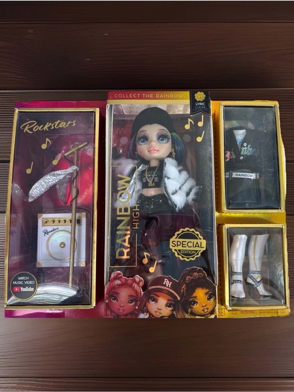 Rainbow High Special Edition Doll - Black & White Outfit